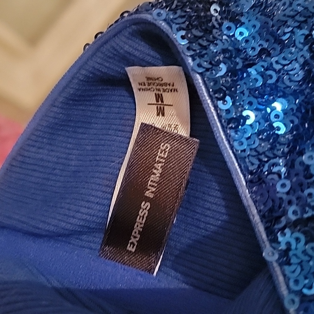 Victoras Secret/Express Bundle. VS Sequin Flag Tank Top. Express bandeau. - Picture 8 of 10